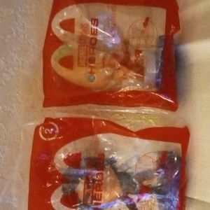 McDonalds figuarine Ikaris, Winter Soldier, Potted Groot, the Wasp